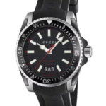 Gucci horloge YA136303, Gucci, YA136303, Zwart
